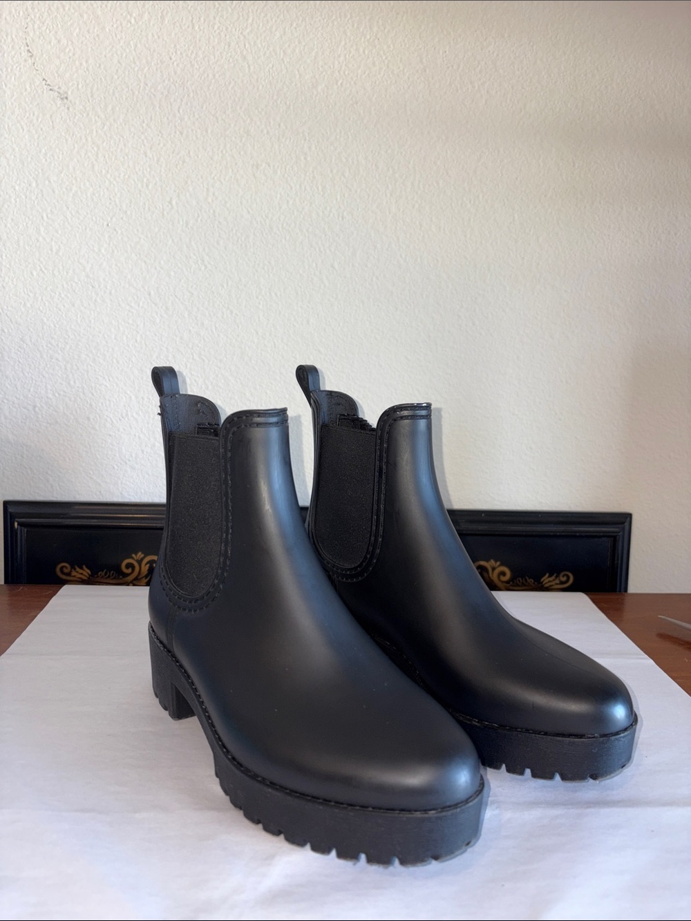 Jeffrey Campbell Black Ankle Boots